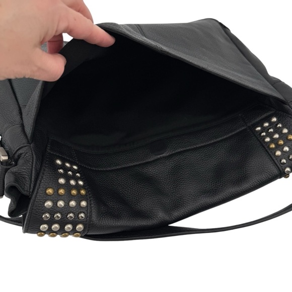 Joe's Jeans Black Crossbody Bag with Gold Studs - Picture 9 of 16